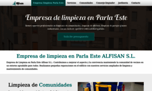 Limpiezaparlaeste.com thumbnail