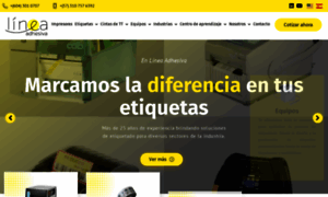 Lineaadhesiva.com thumbnail