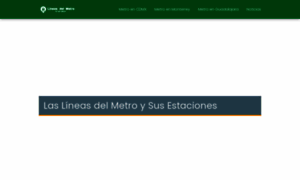 Lineasdelmetro.com.mx thumbnail