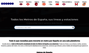 Lineasdelmetro.com thumbnail