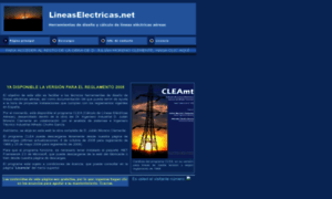 Lineaselectricas.net thumbnail
