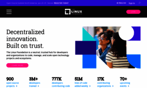 Linuxfoundation.org thumbnail