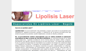 Lipolisislaserenbogota.com thumbnail