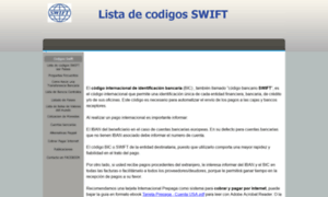 Listadecodigosswift.com.ar thumbnail