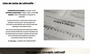 Listadelistasdeleitmotifs.com thumbnail