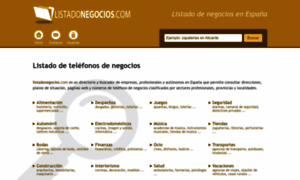Listadonegocios.com thumbnail