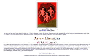 Literaturaguatemalteca.org thumbnail