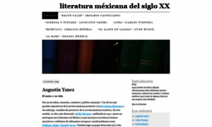 Literaturamexicanadelsigloxx.wordpress.com thumbnail