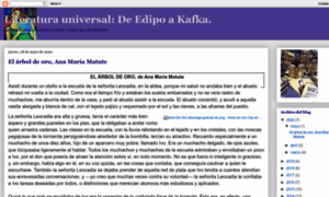 Literaturauniversaldeedipoakafka.blogspot.com.es thumbnail