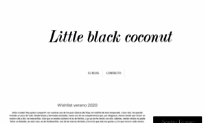 Littleblackcoconut.blogspot.com.es thumbnail