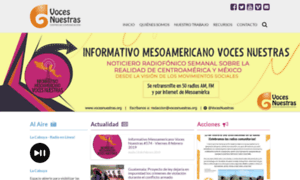 Live-vocesnuestras.pantheonsite.io thumbnail
