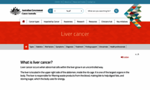 Liver-cancer.canceraustralia.gov.au thumbnail