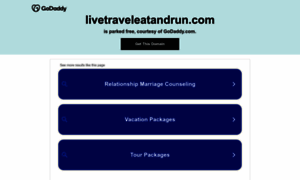 Livetraveleatandrun.com thumbnail