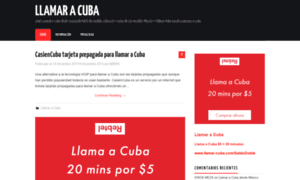 Llamar-cuba.com thumbnail