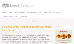 Llegaelbebe.com thumbnail