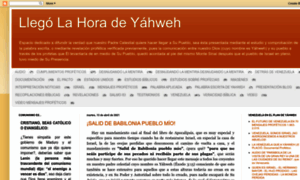 Llegolahoradeyahweh.blogspot.com thumbnail
