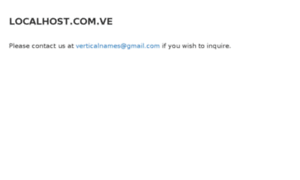 Localhost.com.ve thumbnail