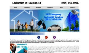 Locksmith-in-houstontx.com thumbnail