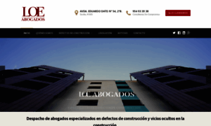 Loeabogados.es thumbnail