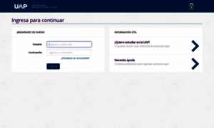 Login.uap.edu.ar thumbnail