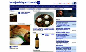 Lomejordelagastronomia.com thumbnail