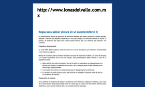 Lonasdelvalle.com.mx thumbnail
