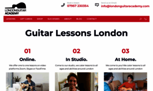 Londonguitaracademy.com thumbnail
