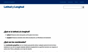 Longitudylatitud.com thumbnail