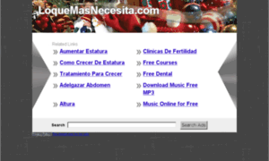 Loquemasnecesita.com thumbnail