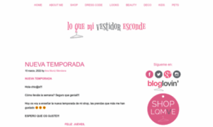 Loquemivestidoresconde.com thumbnail