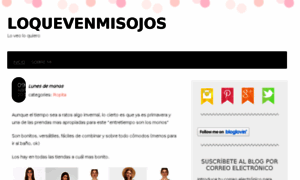 Loquevenmisojos.wordpress.com thumbnail