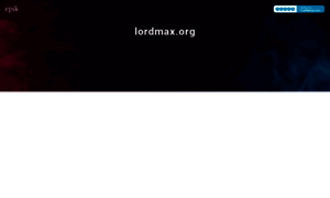 Lordmax.org thumbnail