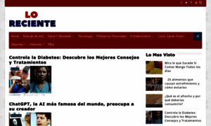 Loreciente.com thumbnail
