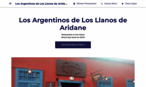 Los-argentinos-restaurant.negocio.site thumbnail
