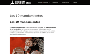 Los10mandamientos.net thumbnail