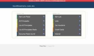 Los40sanluis.com.mx thumbnail