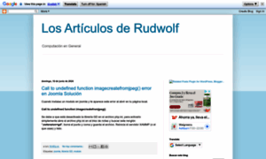 Losarticulosderudwolf.blogspot.com thumbnail