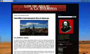 Losdeabajoalaizquierda.blogspot.com thumbnail