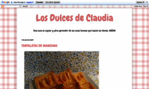 Losdulcesdeclaudia.blogspot.com thumbnail