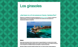 Losgirasolescancun.com.mx thumbnail