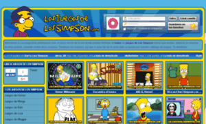 Losjuegosdelossimpson.com thumbnail