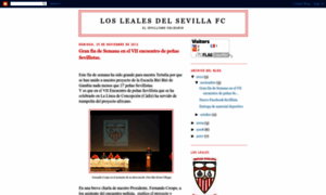 Loslealesdelsevillafc.blogspot.com thumbnail