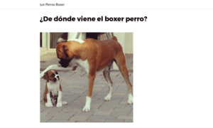 Losperrosboxer.com thumbnail