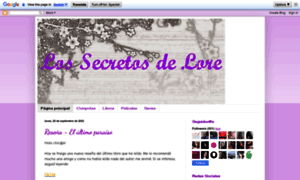 Lossecretosdelore.blogspot.com thumbnail