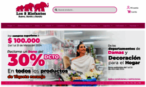 Lostreselefantes.com.co thumbnail