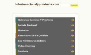 Loterianacionalyprovincia.com thumbnail
