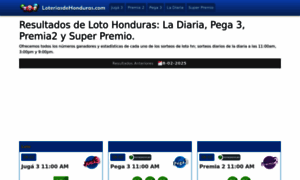 Loteriasdehonduras.com thumbnail