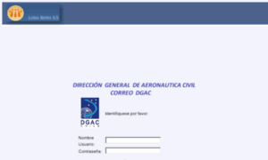 Lotuswebmail.dgac.cl thumbnail