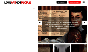 Loveartnotpeople.org thumbnail