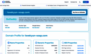 Lovekyun-soap.com thumbnail